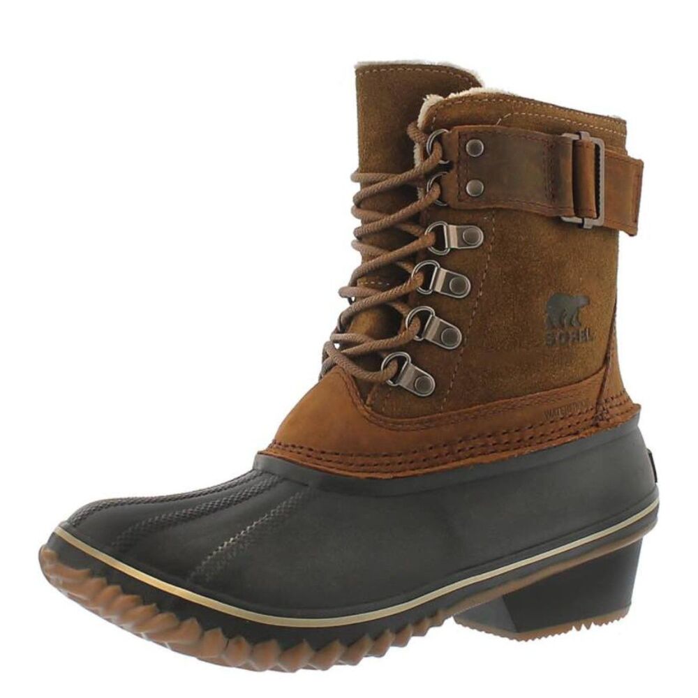 Sorel | Women's Winter Fancy Lace II Mid Calf Boot, Genuine Leather | 10.5